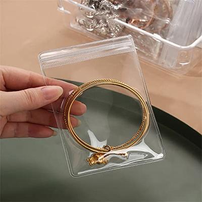 New Jewelry Cleaning Cloth Self Seal Jewelry Bags Set Anti Tarnish