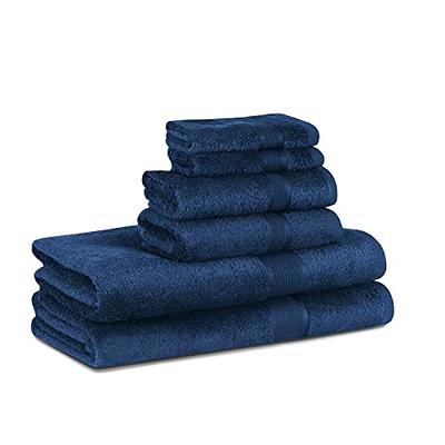 Hammam Linen Baby Blue Bath Towels Set 6-Piece Original Turkish Cotton  Soft, Absorbent and Premium Towel for Bathroom and Kitchen 2 Bath Towels, 2 Hand  Towels, 2 Washcloths 