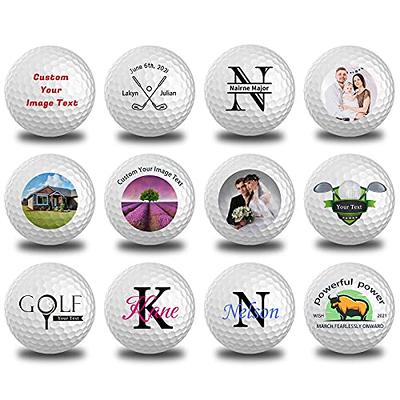 Custom Printed Golf Balls - Personalize with Image, Logo, Text