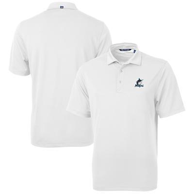 vineyard vines Men's Vineyard Vines Gray Miami Marlins Heathered Winstead  Sankaty Polo