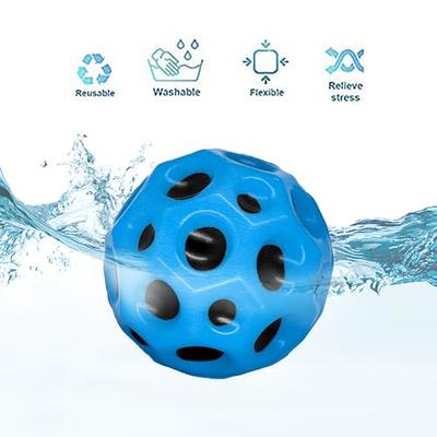 Space Balls Extreme High Bouncing Ball Tiktok Pop Bouncing SpaceBall Rubber  Bounce Ball Sensory Ball Improve Hand-eye Coordination Sports Training