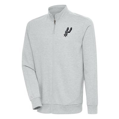 Milwaukee Brewers Antigua Victory Pullover Sweatshirt - Heather Gray