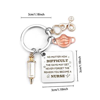 Nurse Graduation Gift for Women Nurse Keychain Nurses Week Gifts