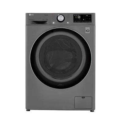 LG 4.5 cu. ft. Stackable SMART Front Load Washer in Graphite Steel