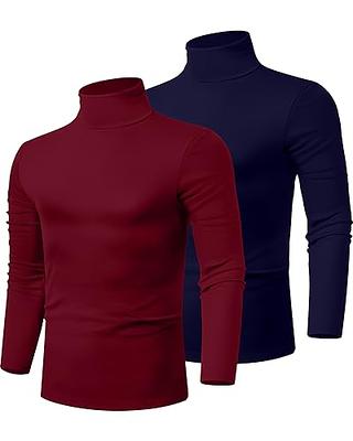 Pure Look Women's Long Sleeve Waffle Knit Stretch Cotton Thermal Underwear  Shirt, V-neck Red, Small : : Clothing, Shoes & Accessories