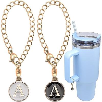 2PCS Letter Charm Accessories for Stanley Cup Personalized Handle