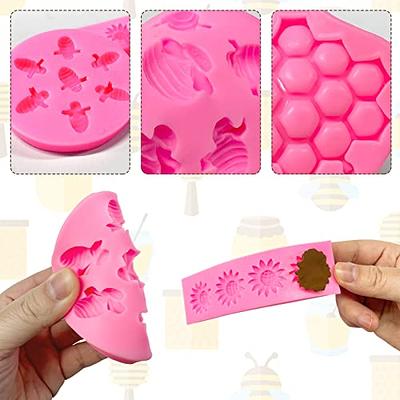 6 Pcs Snowflake Silicone Mold Christmas Chocolate Fondant Candy 3D Mold  with 3 Frozen Snowflake Fondant Cutter Gummy Mold for Christmas Party  Mousse