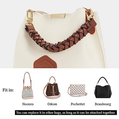 Braided Leather Top Handle Strap Neo Noe Handle Bag Handle 