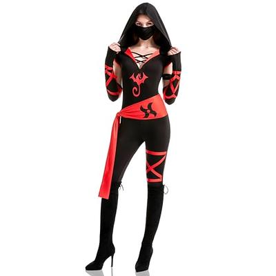 Spooktacular Creations Men Ninja Deluxe Costume for Adult Halloween Dress  Up Party, Trick or Treating, Cosplay Party