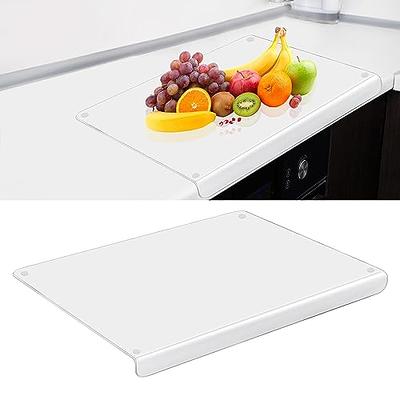 Acrylic Clear Chopping Board Non Slip Cutting Boards, Countertop With  Transparent Cutting Board With Edges, Countertop Protector, for Counter