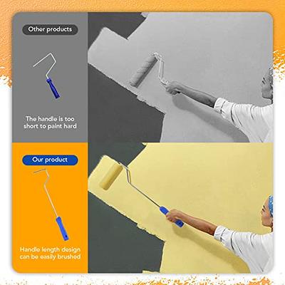 CoatPro Twools-Paint Roller, Microfiber Paint Roller Covers 9 Inch (3/8  Nap), 6 Pack, Large Paint Rollers for Pai nting Walls, Covers for Paint  Roller Kit 