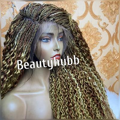 34 Full Lace Front Box Braided Wigs for Black Women Braided Wig with Baby  Hair