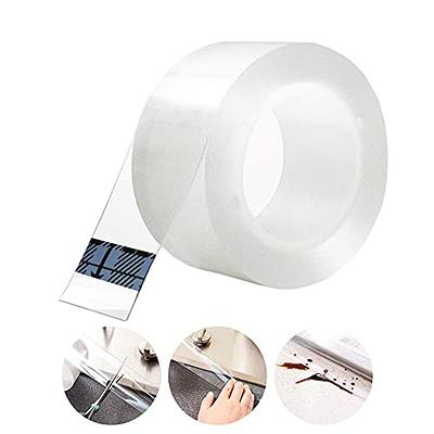 Uxcell Waterproof Seal Caulk Strip Tape Self Adhesive 1.5W x 10.5'L Beige  