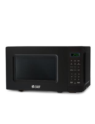 Commercial Chef CHM770B Countertop Microwave, 0.7 Cu. ft, Black