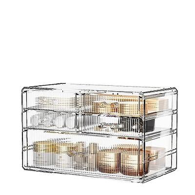 COMVTUPY Clear Makeup Organizer with Acrylic Drawers - Ideal Makeup  Organizer for Vanity or Dresser with Clear Storage Drawers,5 Drawers,  Pattern C - Yahoo Shopping