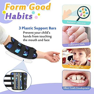 Thumb Sucking Stop for Kids Finger Guard Nail Biting Stopper Prevention  Anti Skin Nose Picking Nail Biter Gloves Finger Sucking Stop Deterrent for  Toddler Kids Elbow Brace Pediatric Arm Immobilizer - Yahoo