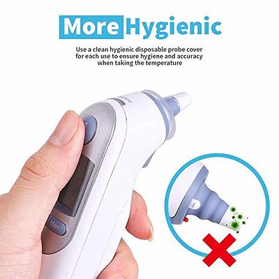 200pcs Ear Thermometer Covers Lens Filters Refill Caps Compatible for All  Braun themometer Thermometer Models Digital Thermometers Disposable Covers  - Yahoo Shopping