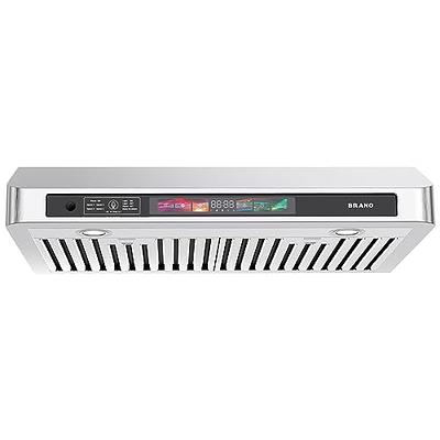 Under Cabinet Range Hood 30 Inch Ducted, BRANO 900 CFM Kitchen Vent Hood  for Sale in Frostproof, FL - OfferUp