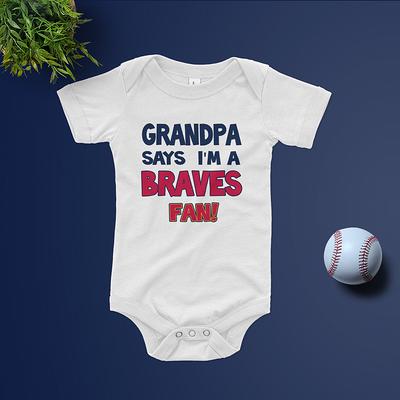 Lids Atlanta Braves Tiny Turnip Youth Heart Mom T-Shirt - White