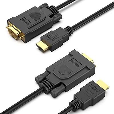 BENFEI HDMI to VGA 15 Feet Cable, Uni-Directional HDMI (Source) to