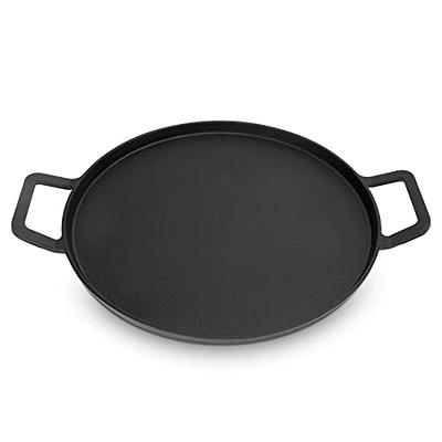 Seasoned 14 FLAMING SKILLET US-ION wrought iron skillet