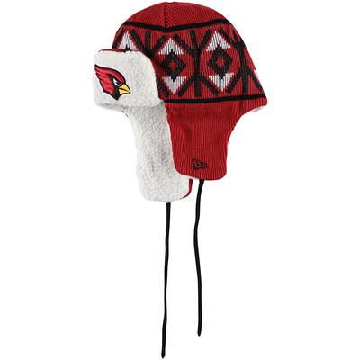 New Era Men's Black Arizona Cardinals 2022 Sideline Ink Dye Tonal Cuffed Knit  Hat