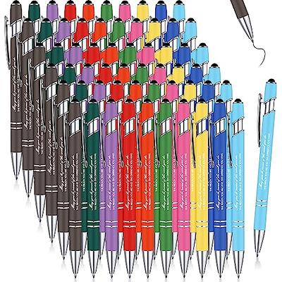  Yeaqee 150 Pieces Beadable Pens Kit 50 Pieces Colors