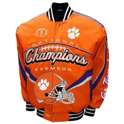 Franchise Club Men's NCAA Clemson Tigers Commemorative Twill, Orange, Medium, Cotton