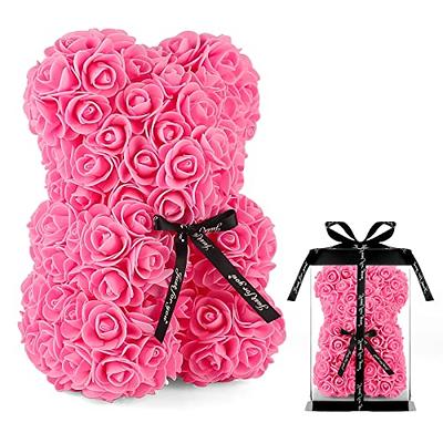 Rose Bear Valentines Day Gifts for Her, Flower Bear Rose Teddy Bear  Valentines Gifts for Her, Cute Romantic I Love You Anniversary Birthday  Valentine's Day Gifts or Decor - Yahoo Shopping