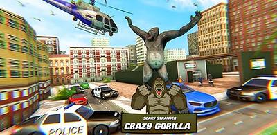 Bigfoot Monster Yeti Hunting Attack Simulator : Angry Gorilla City Rampage  War Vs. Ultimate Monster Attack City Smasher Scary Bigfoot Hunting and Yeti