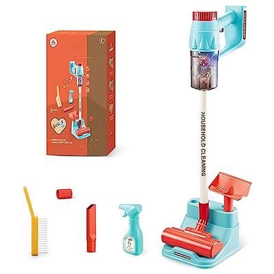 Kids' Pretend Play Cleaning Toy Set Including Vacuum Cleaner, Broom, Mop,  Cleaning Cart, Car Washing Tools For Cleaning And Doing Housework Games