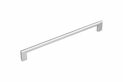 Traditional Cabinet Pull Bar, Stainless Steel, 2-pk