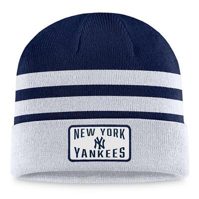 Fanatics Branded Heather Gray New York Giants Cuffed Knit Hat with Pom