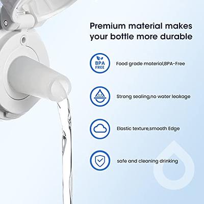 Brita Premium Stainless Steel Leak Proof Filtered Water Bottle, Silver, 32  oz