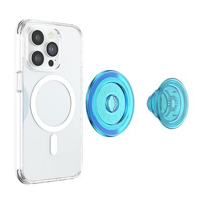 PopSockets Phone Grip Compatible with MagSafe, Adapter Ring for MagSafe  Included, Phone Holder, Wireless Charging Compatible - Electric Blue  Translucent - Yahoo Shopping