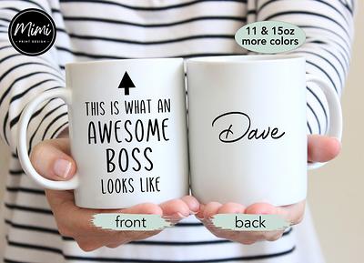 Personalized Best Boss Ever Tumbler