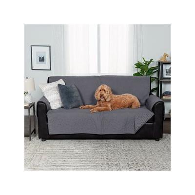 FurHaven Waterproof Non-Skid Back Furniture Protector, Gray, Sofa