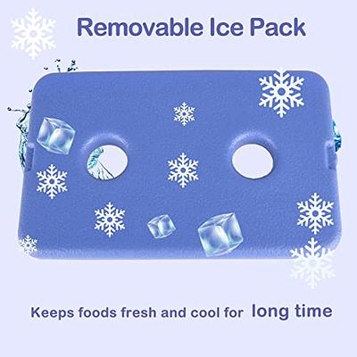  Genteen Premium Kids Lunch Box - Kids Chill Bento Box with 3  Compartments and Removable Ice Pack for Measl and Snacks,Toddler Lunch Box  for Daycare,School,Leak-Proof,BPA-free,Dishwasher Safe-Green: Home & Kitchen
