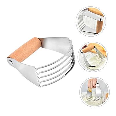 SOLUSTRE 3pcs Butter Stir Cut Dough Masher Kitchen Pastry Blender Pastry  Cutter for Baking Dough Scraper Cake Mixer Machine Stainless Steel Pastry