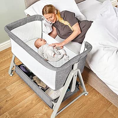 KoolerThings Baby Bassinet, Bedside Sleeper for Baby, Easy Folding