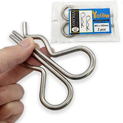 30 Pieces Metal Pin Backs Locking Pin Keepers Locking Clasp