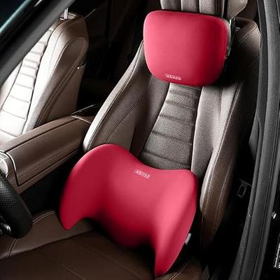 Car Seat Cushion Lumbar Support Pillow For Car-memory Foam Car Back Support  For Driving Fatigue / Back Pain Relief