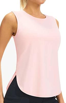 CRZ YOGA Butterluxe Racerback Workout Tank Tops for Women Sleeveless Gym  Tops Athletic Yoga Shirts Camisole