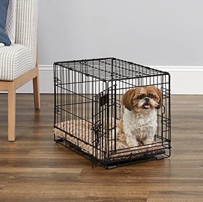  New World Newly Enhanced Single Door New World Dog Crate,  Includes Leak-Proof Pan, Floor Protecting Feet, & New Patented Features, 48  Inch : Pet Supplies