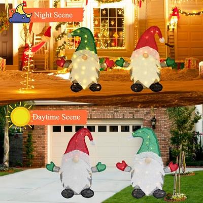 Grinch Christmas Lighting,Home Lighting Acrylic Christmas Decorations LED  Lights Outdoor Yard Decoration,A 