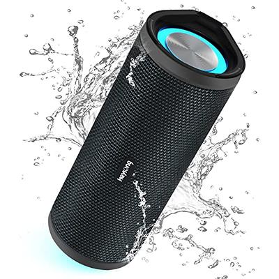  Updated Shower Speaker, IPX7 Waterproof Portable Bluetooth  Speakers with Stereo Pairing, Wireless for Bike Kayak Pool Beach Outdoor :  Electronics