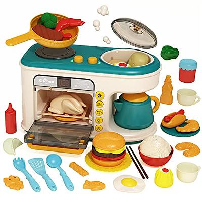 Eapura Play Kitchen Accessories  Kids Kitchen playset with Music