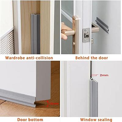 396 Inch Weather Stripping Window Door Seal Strip 33 Feet Self Stick  Weatherstrip Gap Draft Blocker, White 