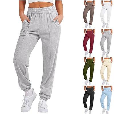 Gumipy Womens Sweatpants with Pockets Loose Fit Fleece Oversized Sweat  Pants Workout Yoga Tapered Pants Activewear C-Black - Yahoo Shopping