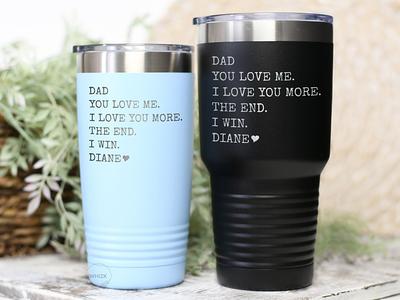 Dad - Son & Daughter Tumbler